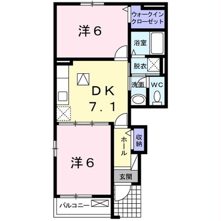 ブリートAの物件間取画像